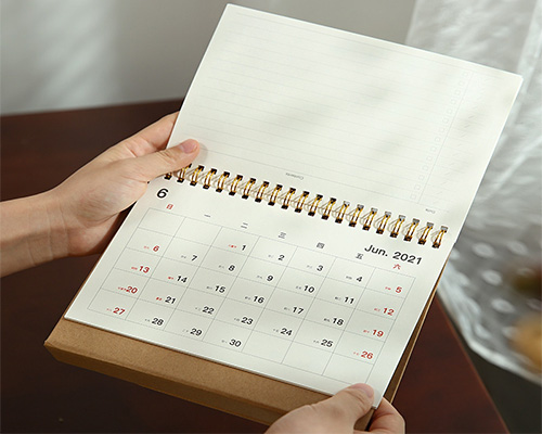  桌面创意日历定制